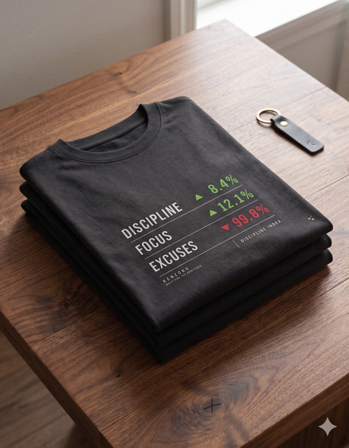 Discipline & Focus Motivational T-Shirt